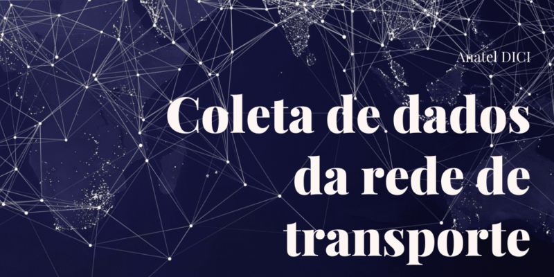 Coleta de dados da rede de transporte