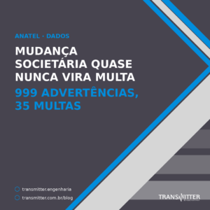 A infração que mais atinge provedor quase nunca vira multa: 999 advertências para 35 multas