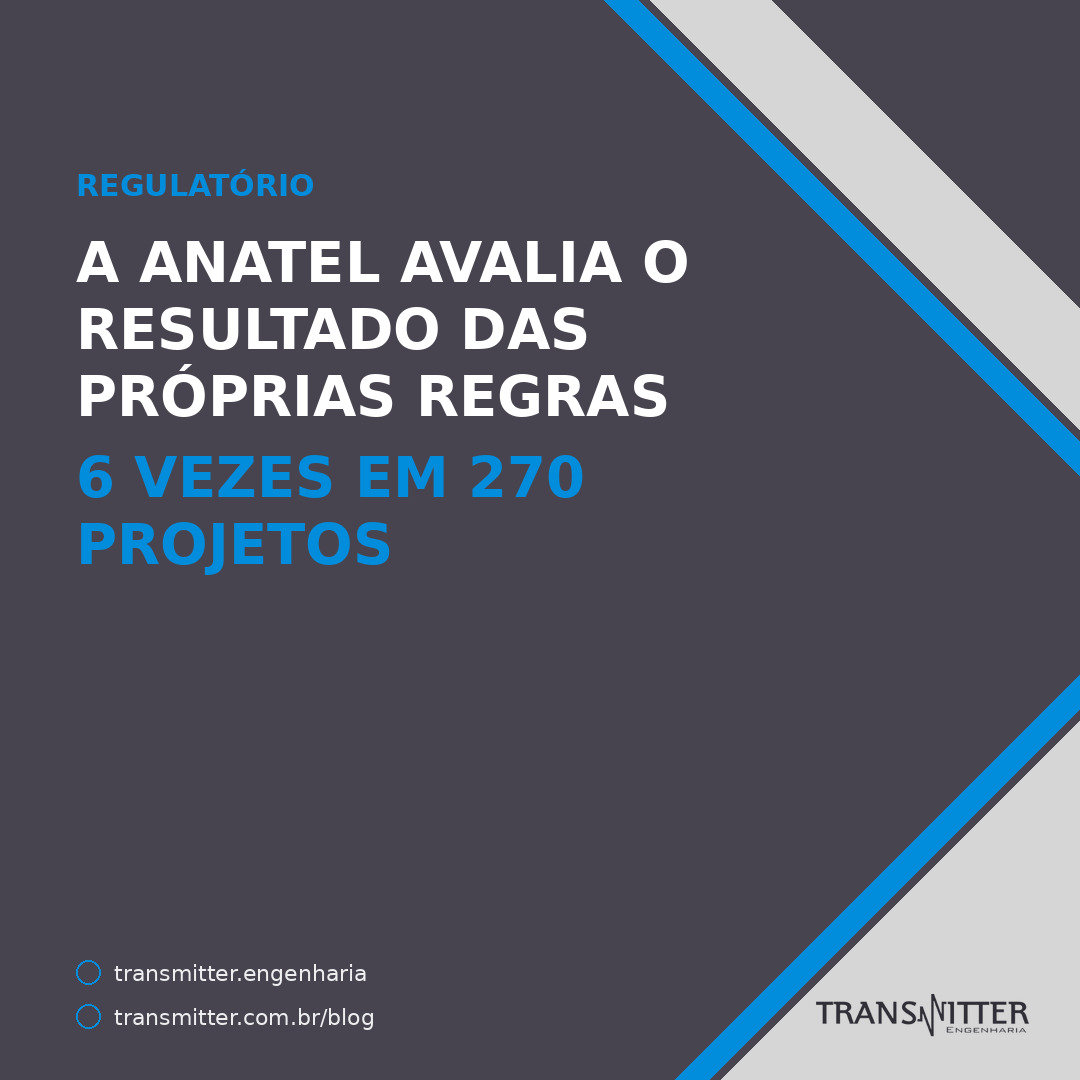 Capa do artigo sobre as avaliações de resultado regulatório da Anatel