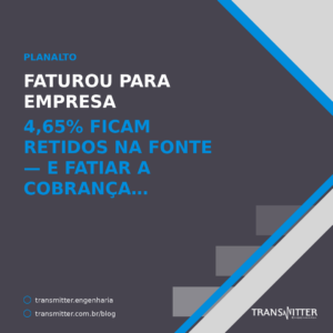 Faturou para empresa