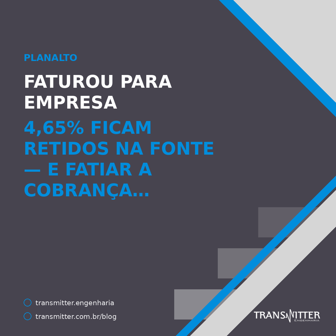 Faturou para empresa