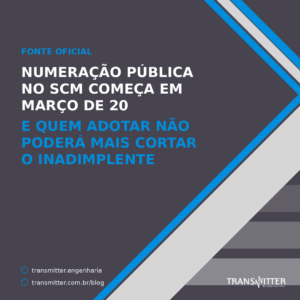 Numeração pública no SCM começa em março de 2027
