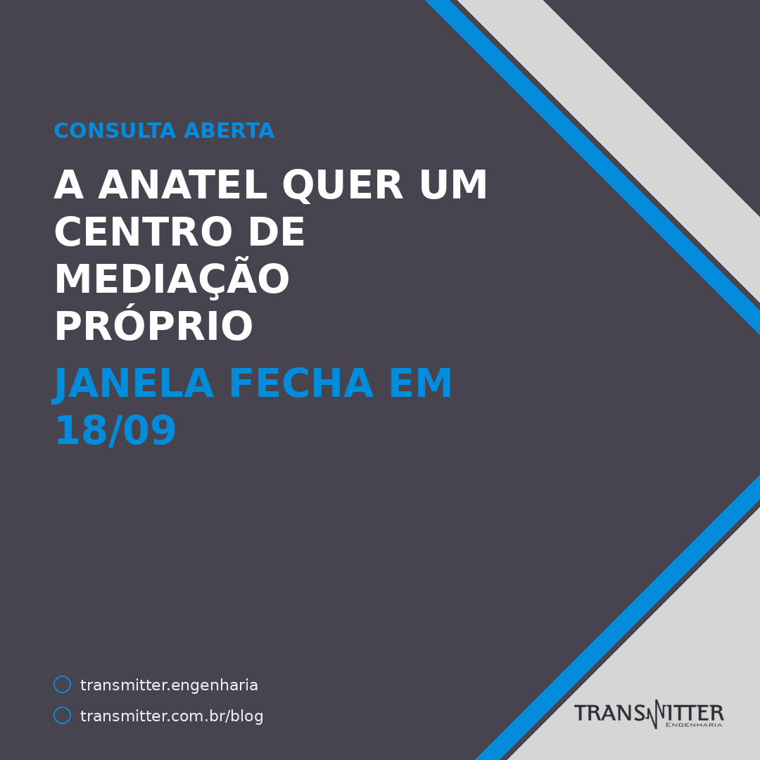 Capa do artigo sobre o centro de mediacao e solucoes consensuais da Anatel