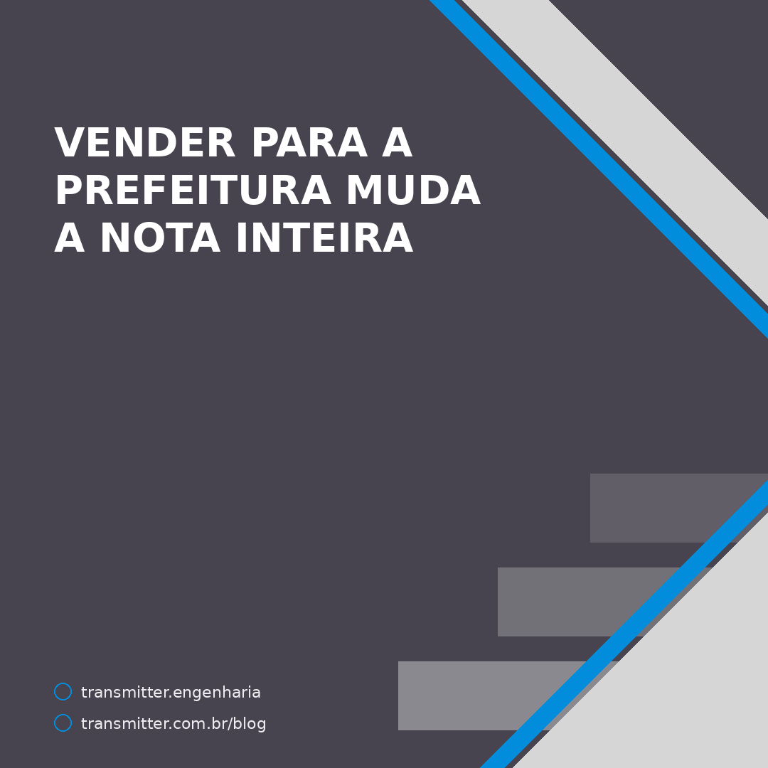 Vender para a prefeitura muda a NFCom inteira: o grupo de compra governamental zera a alíquota dos o