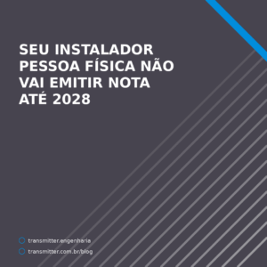 O prestador pessoa física que você contrata não vai emitir nota até 2028 — e a regra geral obrigava