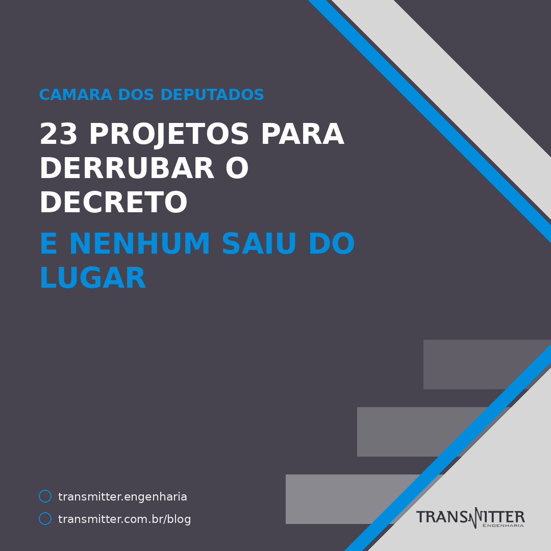 23 projetos tentaram derrubar o decreto da porta lógica — e nenhum saiu do lugar