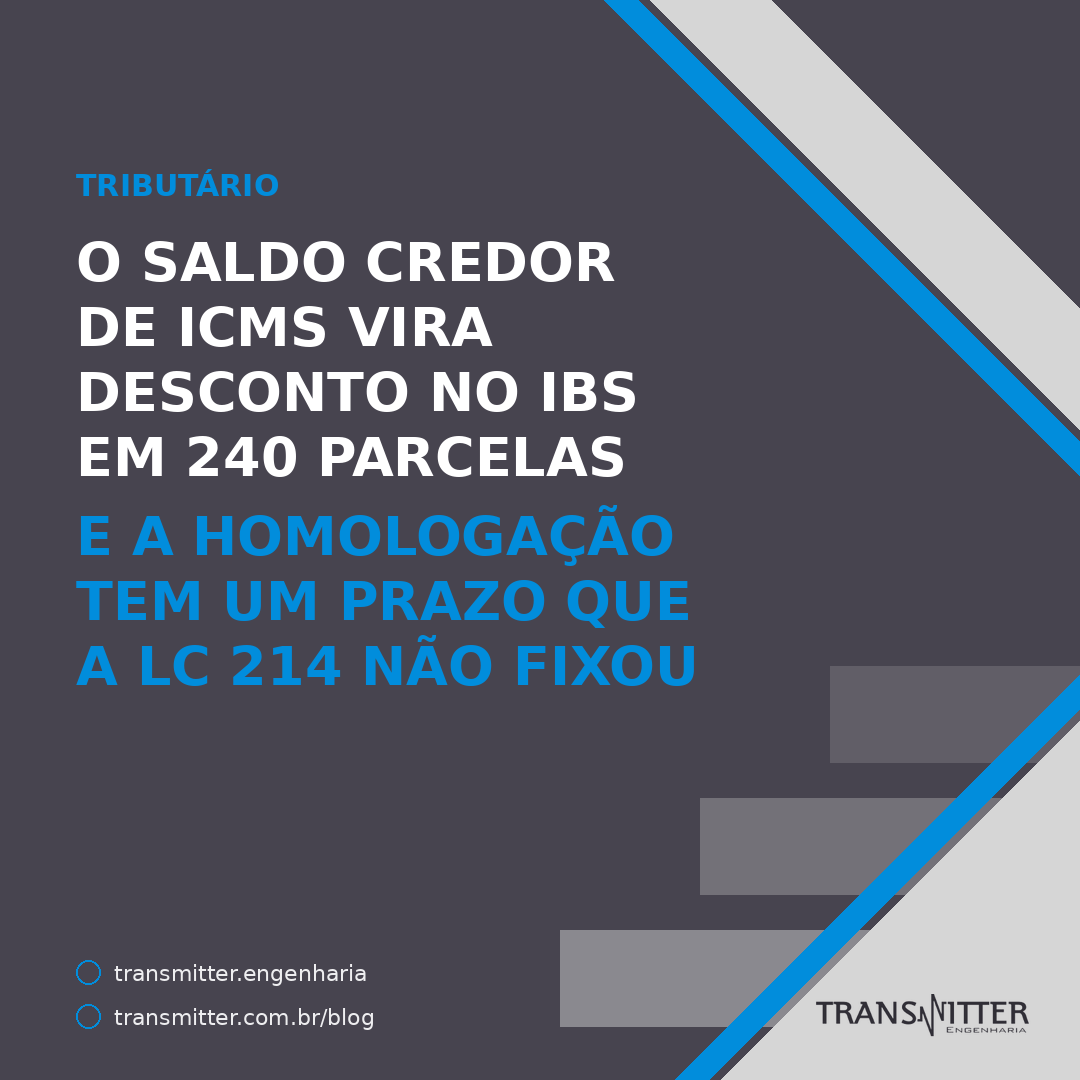 O crédito de ICMS da sua rede não espera 2033: o pedido é mês a mês, e começa em 2029